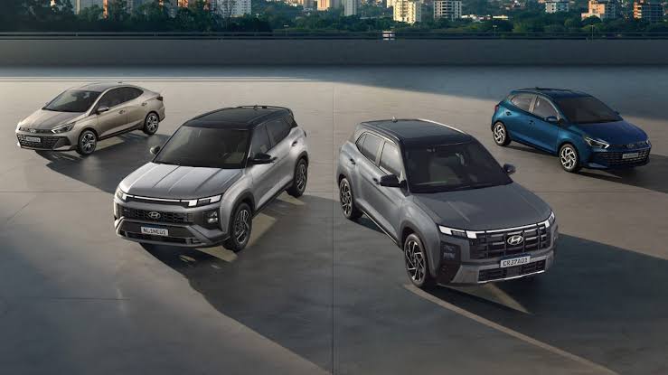 Linha de veículos Hyundai